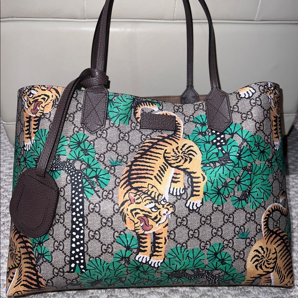 Gucci Bengal GG Supreme Tote